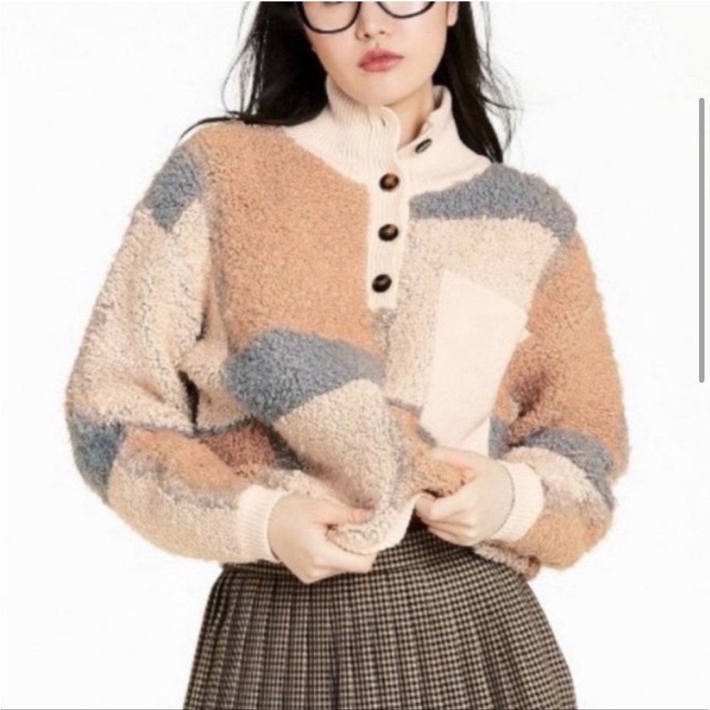 Sandy Liang for Target teddy pullover - Picture 2 of 11